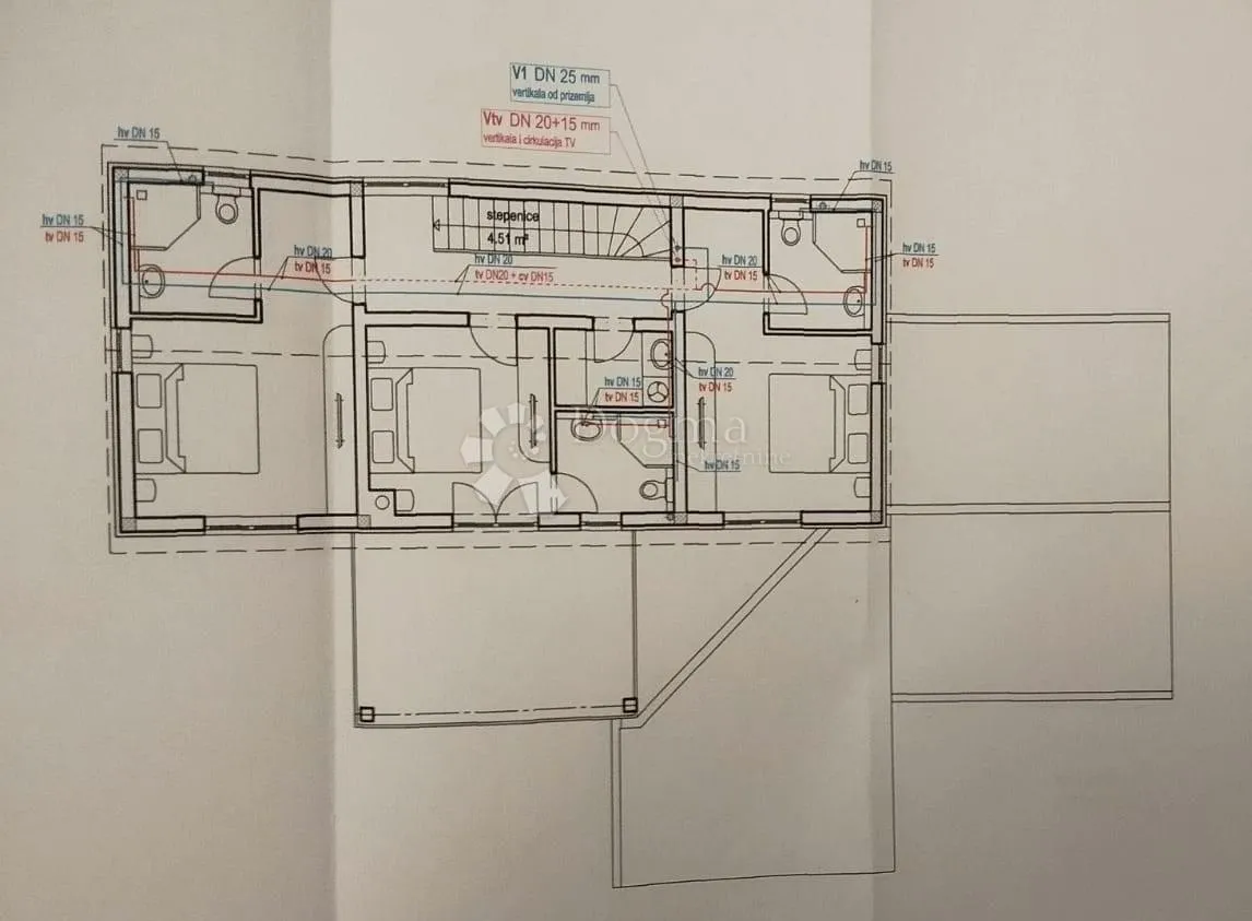 rovinj, okolica,kvalitetna kuća sa bazenom u izgradnji, na kraju sela - slika 8