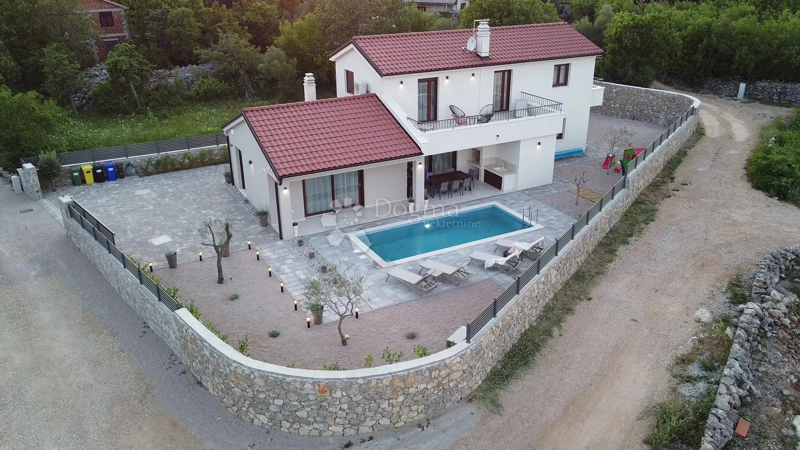 otok krk mirna lokacija - moderna villa - slika 22