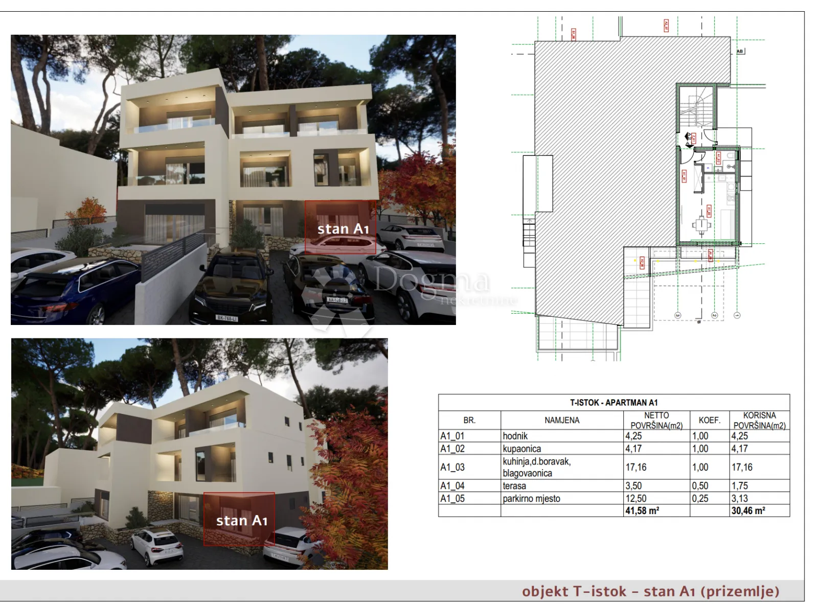brodarica - moderna garsonjera 130 m od mora (istok a1) - slika 7