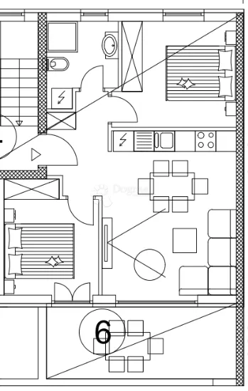 stan valmade, 1. kat, 52 m2 (zgr e, stan a2) - slika 2