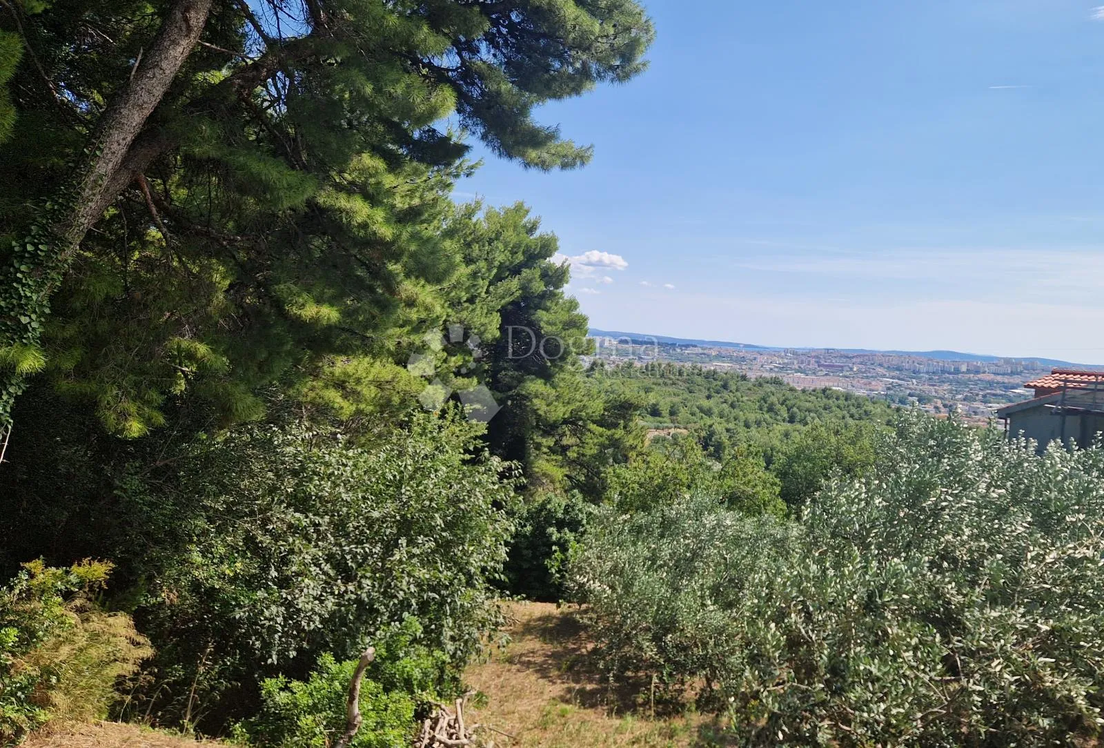 građevinsko zemljište, klis, pogled na split i more - slika 2