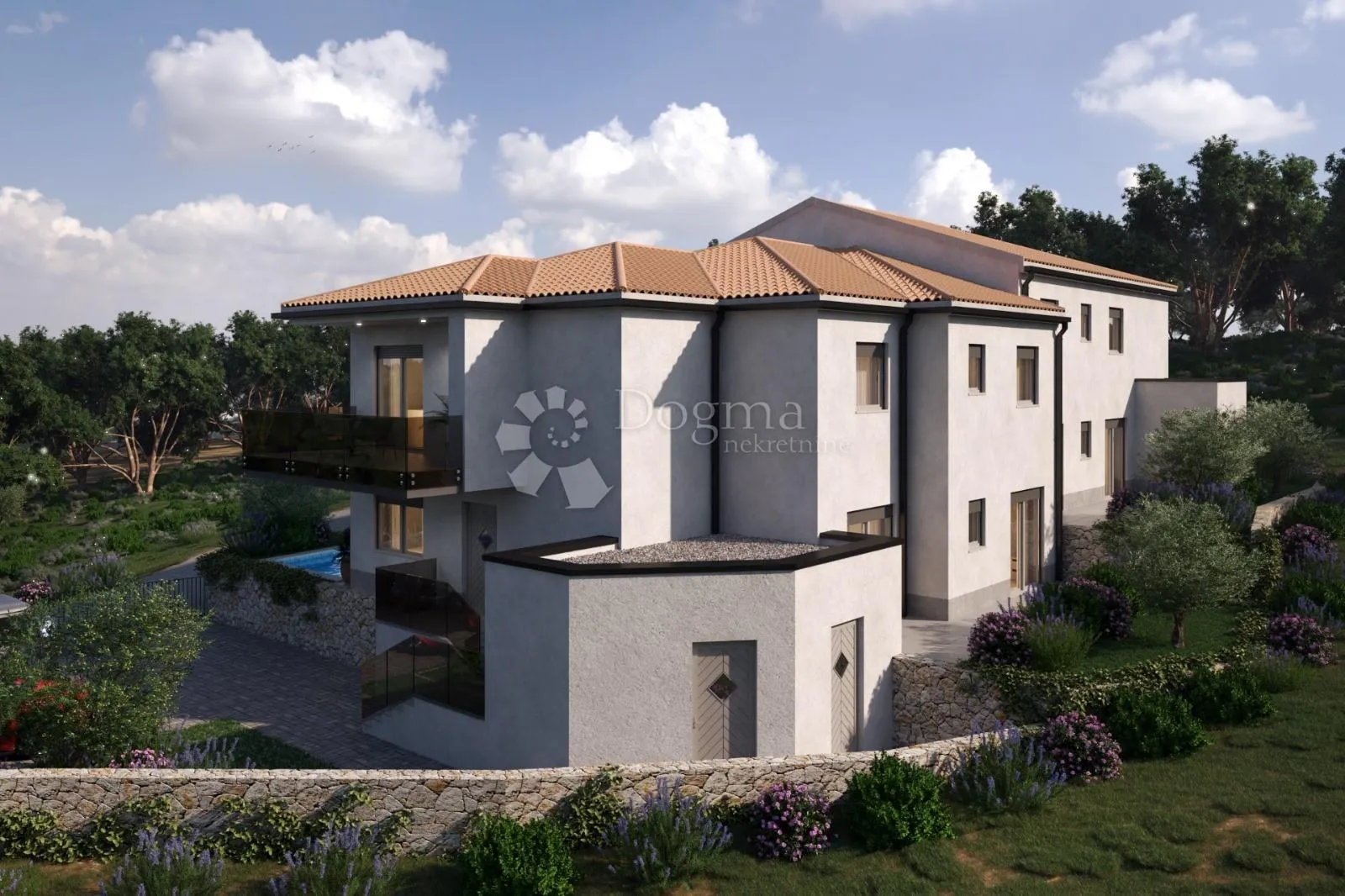 apartman s bazenom i pogledom na more – vrbnik - slika 2