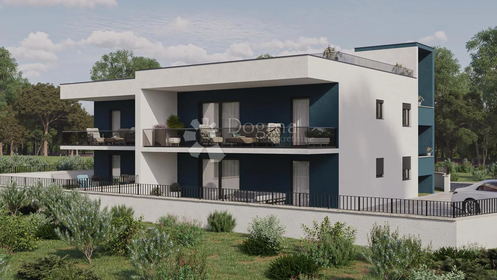novigrad - stan sa krovnom terasom i pogledom na more - slika 2