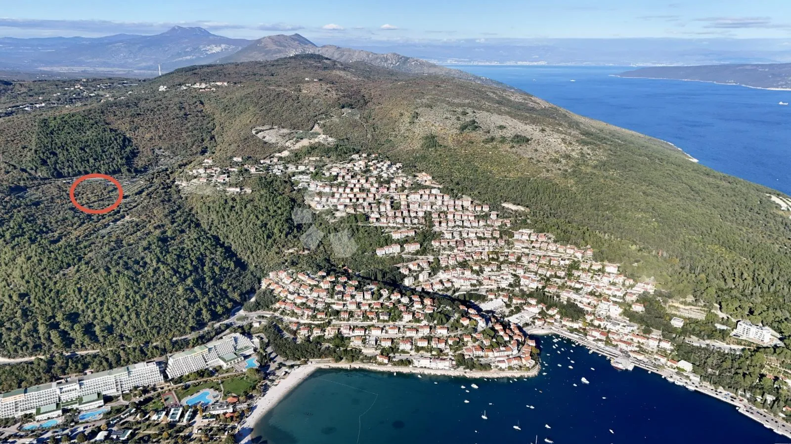 rabac,samo u ponudi naše agencije, poljoprivredno zemljište sa pogledom na more - slika 2