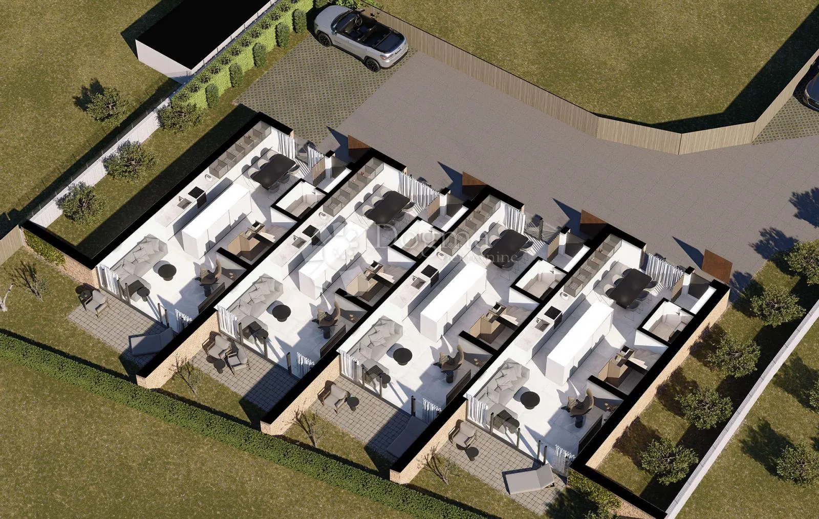 velika gorica , moderne kuće u nizu, ekskluzivno samo u dogmi - slika 15