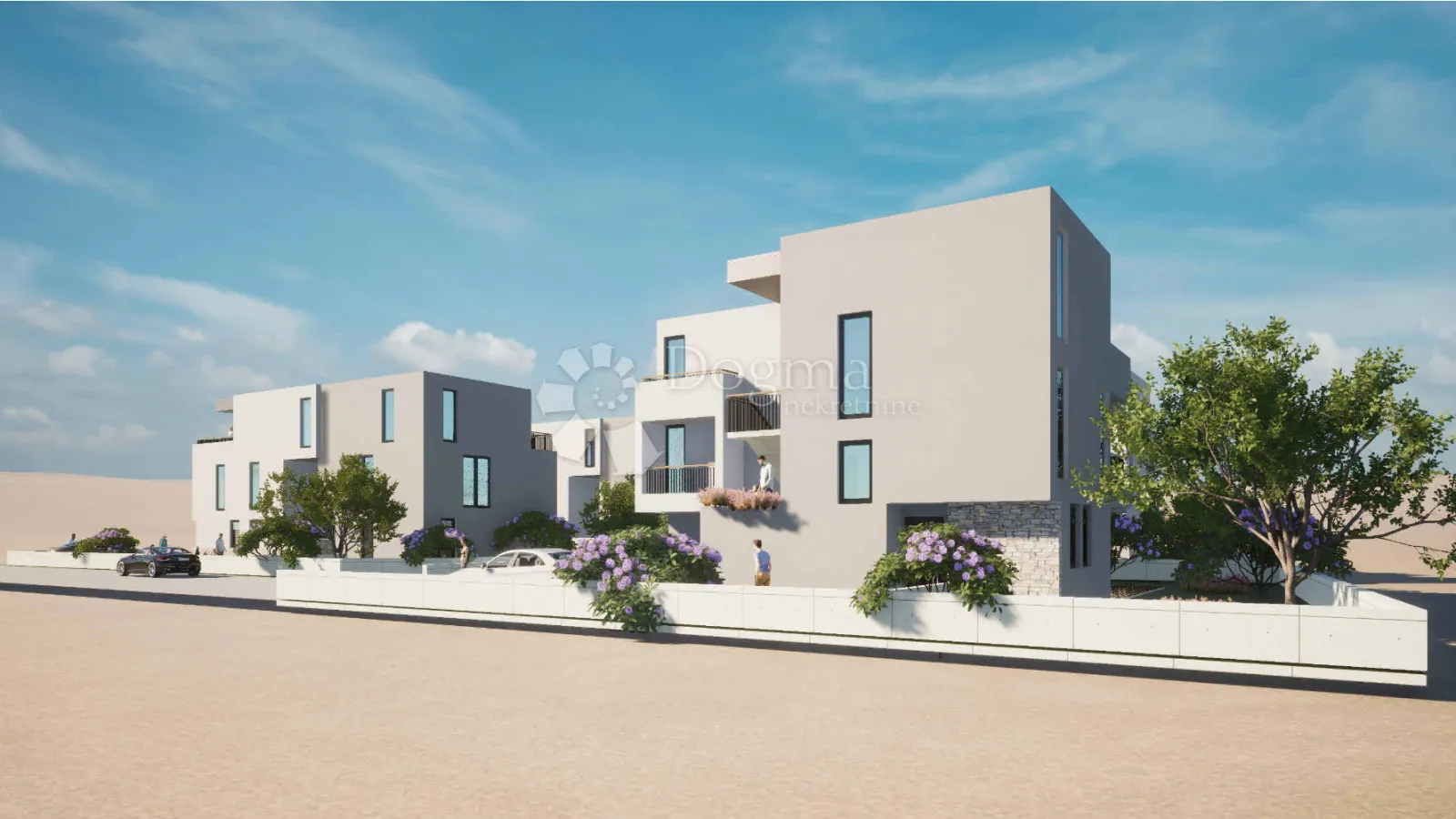 a1.4 – kaštel novi; novogradnja, dvoetažni penthouse, 3s, 2 terase (61 m²), pogled na more, parking, odlična lokacija - slika 9