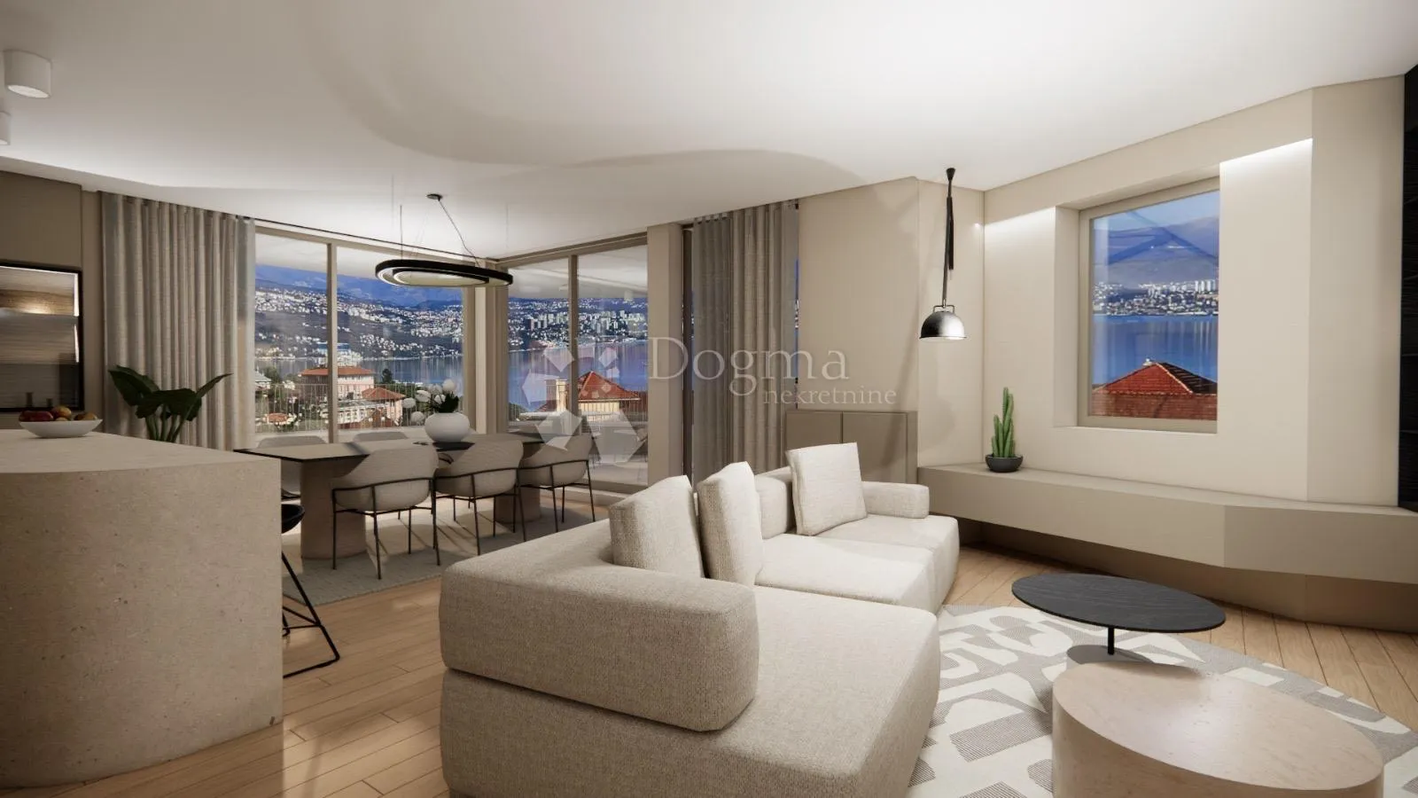 luksuzni penthouse u srcu opatije – bazen na krovu i očaravajući pogled na more - slika 3