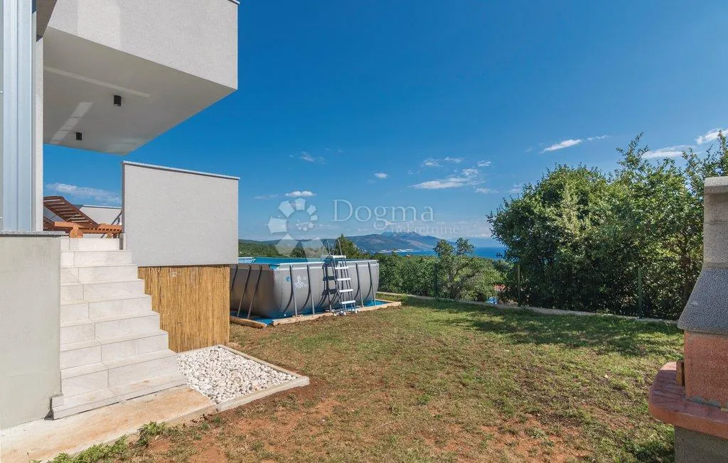 samostojeća kuća sa 2 luksuzna stana, pogled more! labin, okolica - slika 30