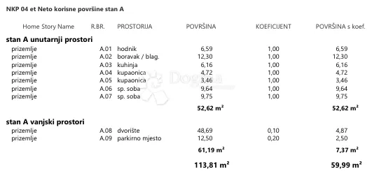 prodaja stana - 59,99 m2 - čulinec - slika 4