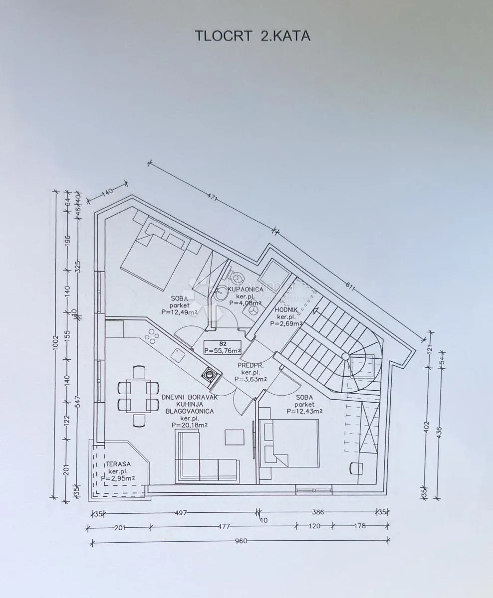 medulin, novogradnja sa pogledom na more, 2s+db! - slika 16