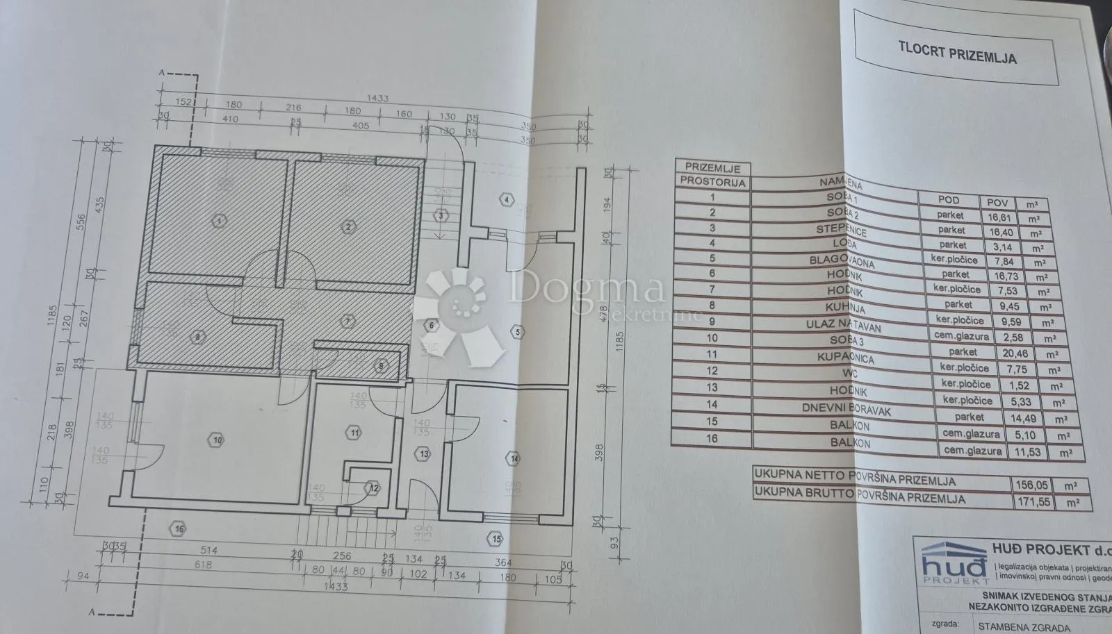 kuća s dva stana, gospodarskim objektom i gotovo 3 hektra zemljišta - slika 61