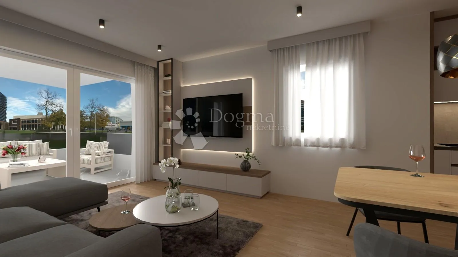 crvene kuće s7: penthouse 3s+db, krovna terasa - slika 9