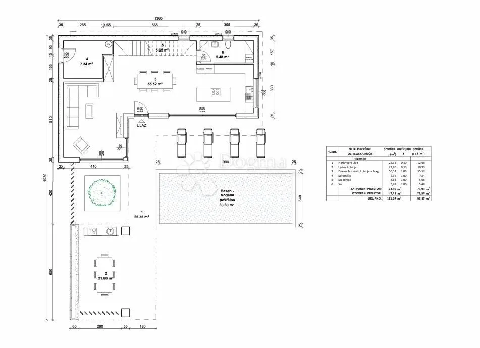 žminj – elegantan projekt na dobroj lokaciji, ključ u ruke - slika 13