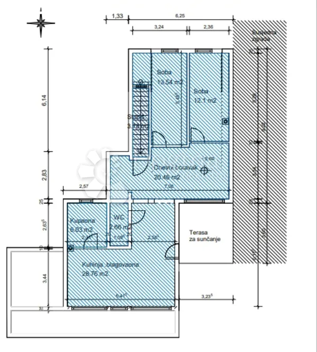 apartman s predivnim pogledom na more - slika 9