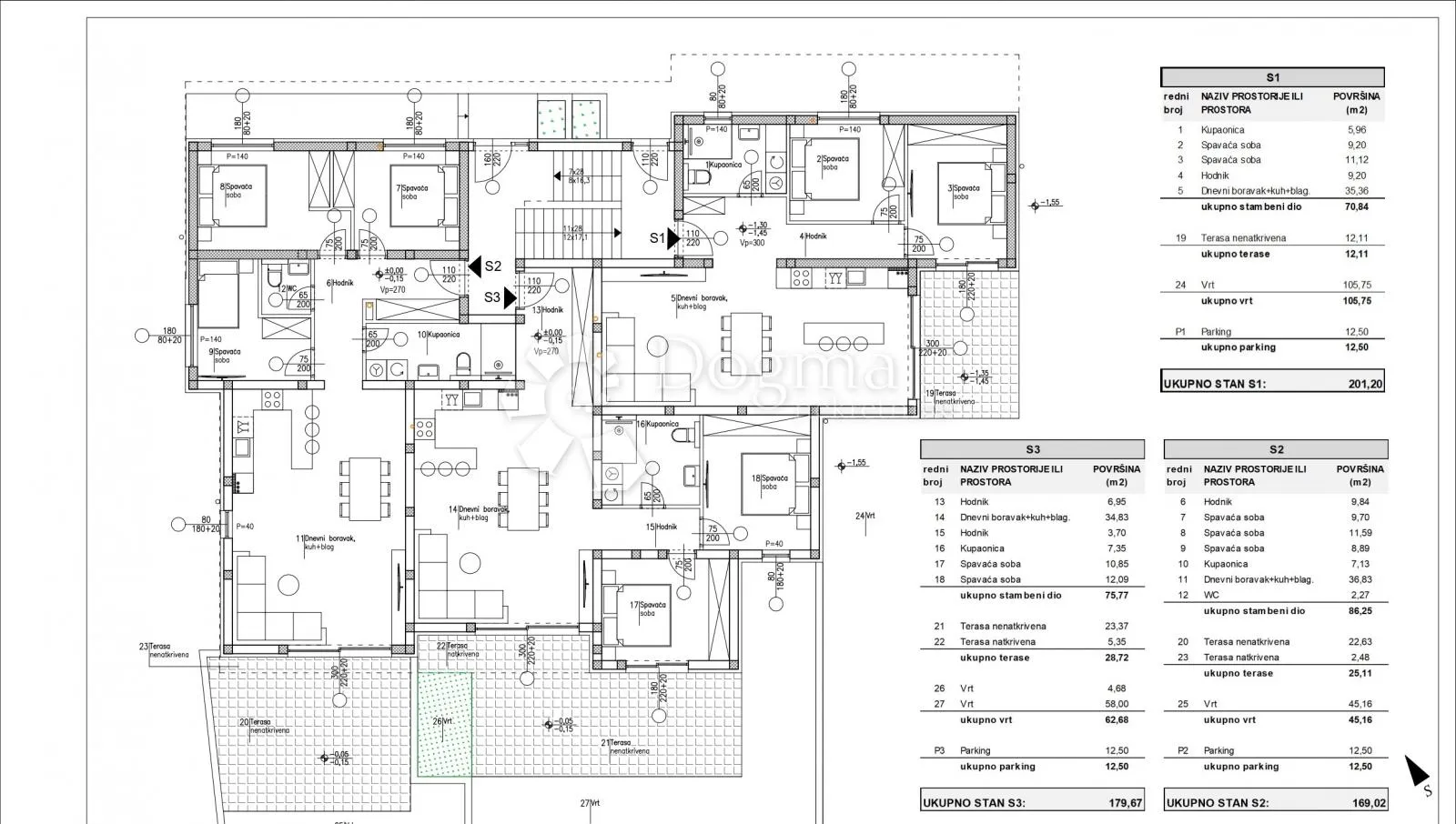 novogradnja apartman vodice - slika 9