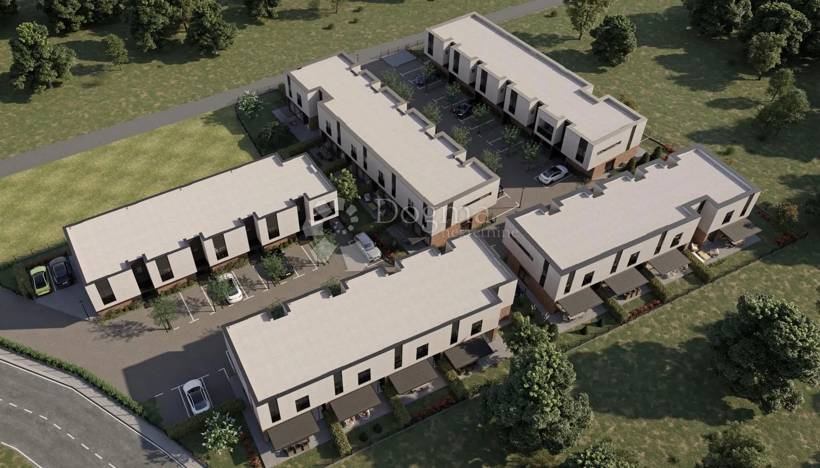 jastrebarsko, moderne kuće u nizu, s11, 113,95 m2 - slika 20