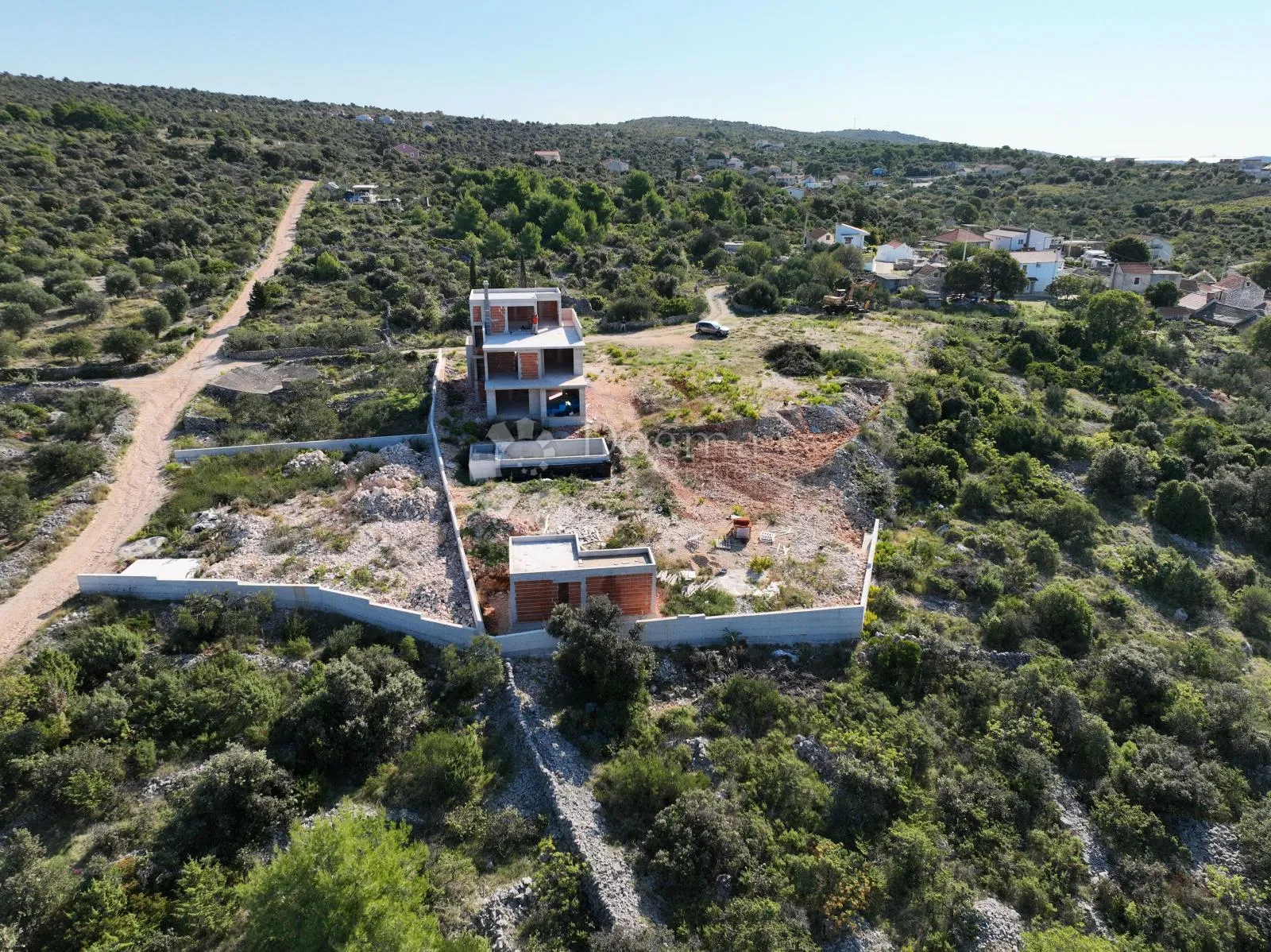 rogoznica - dvornica - jedinstvena vila s otvorenim pogledom na more - slika 25