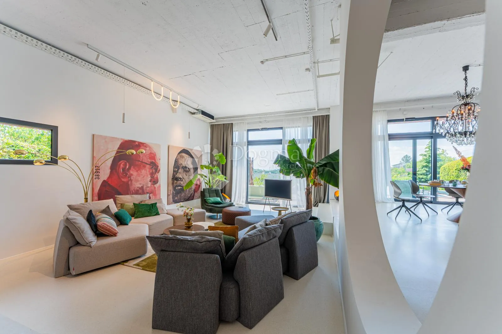 šestine – moderna vila 400 m² bazen zelenilo najam - slika 21