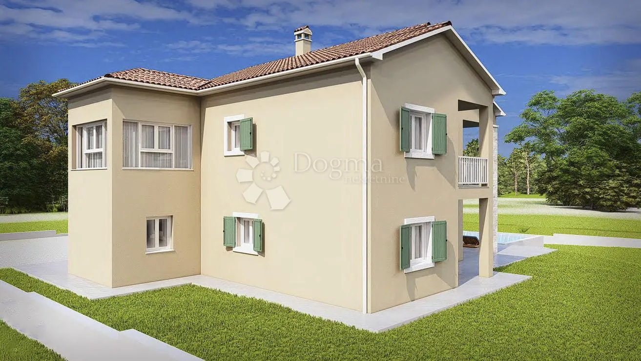 žminj - prekrasno zemljište na mirnoj lokaciji s dozvolom - slika 5
