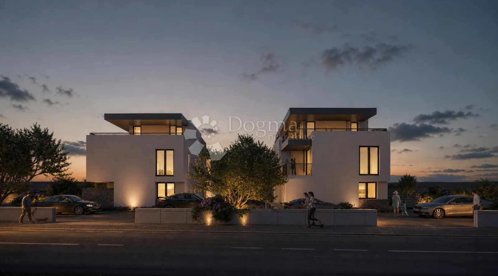 a1.2 – kaštel novi; novogradnja, 2s stan s velikim vrtom (146 m²), lođa, pogled na more, parking, odlična lokacija - slika 2