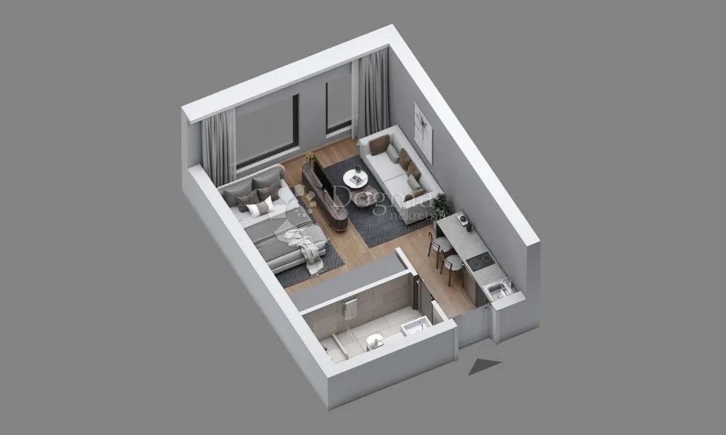 projekt jahorina - zgrada b apartman 48 na 2. katu - slika 3