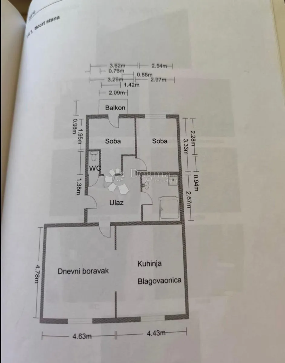 prostran svijetao 3s stan u širem centru zagreba - slika 18