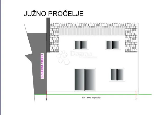 kuća za rušenje sa novom građevinskom - slika 4