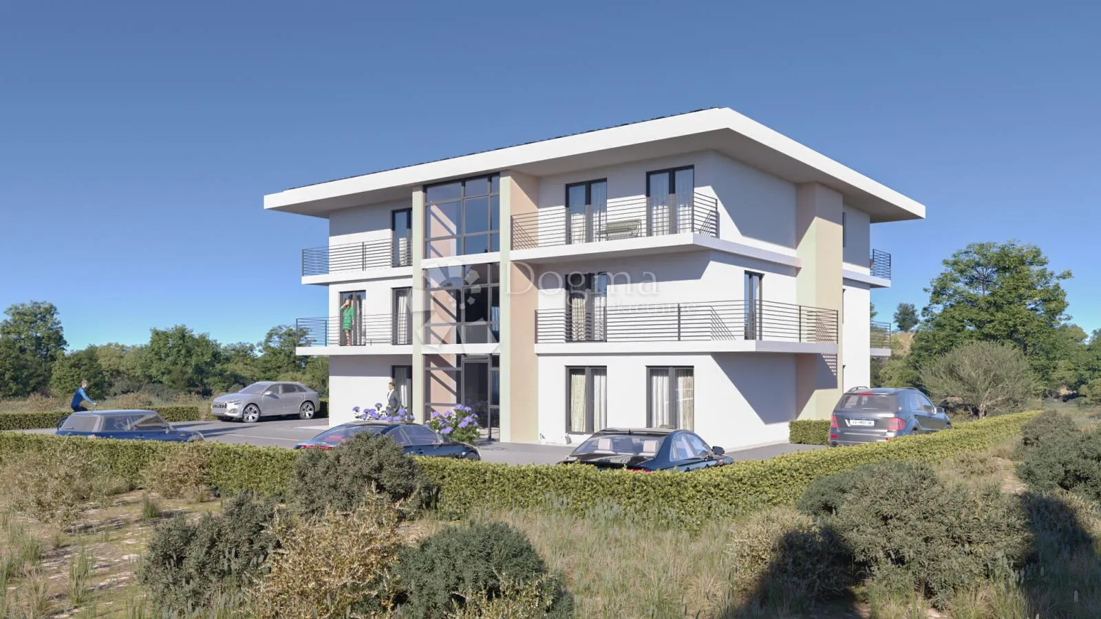 kaštel, stan sa vrtom, novogradnja - slika 3
