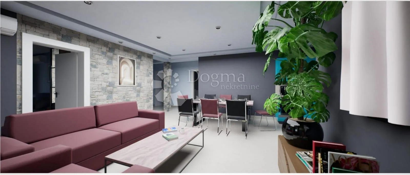 penthouse štinjan – 600 m od mora – pogled na brijune – ključ u ruke - slika 7