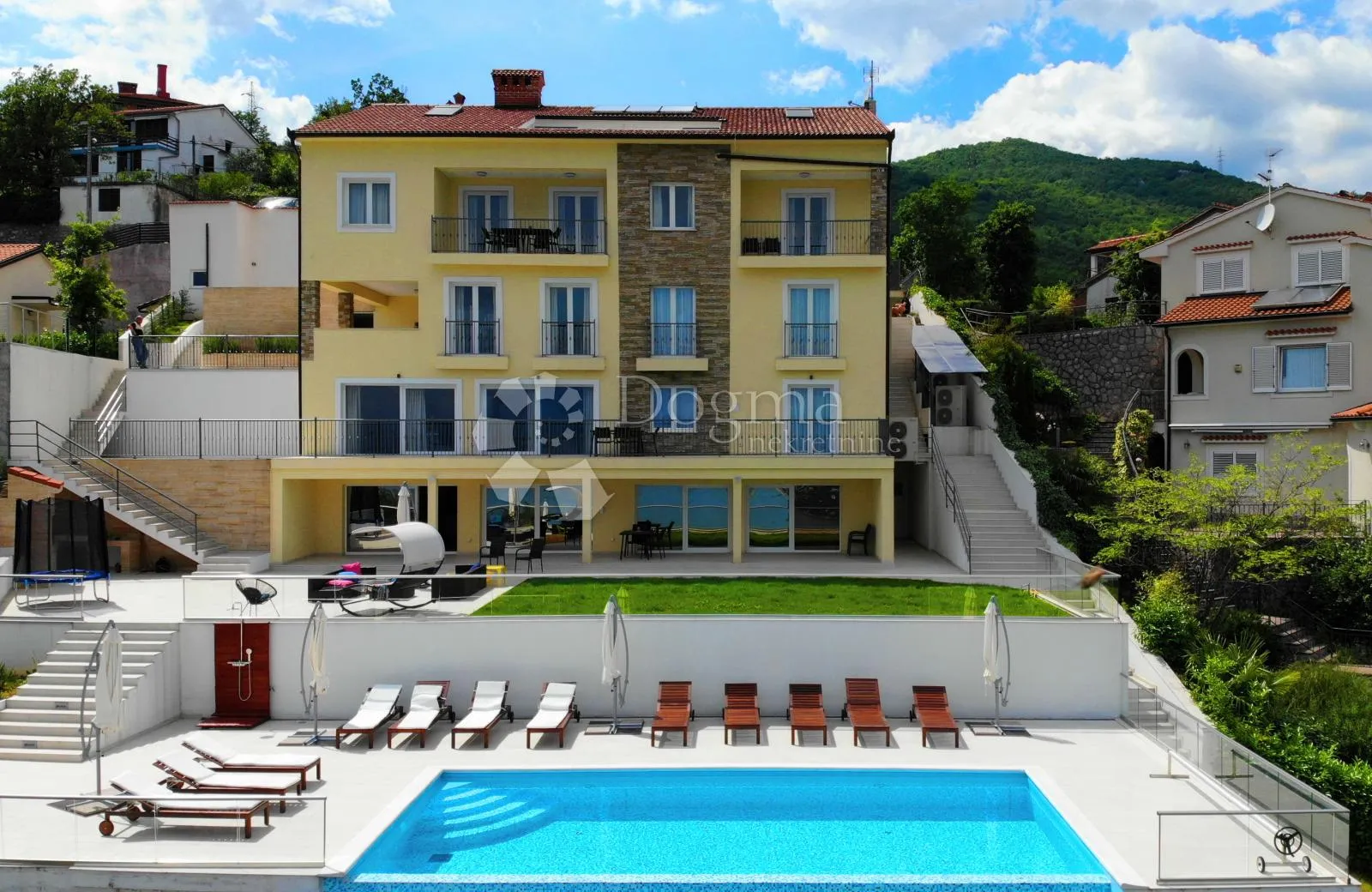 opatijska rivijera kuća sa bazenom i četiri stambene jedinice! - slika 4