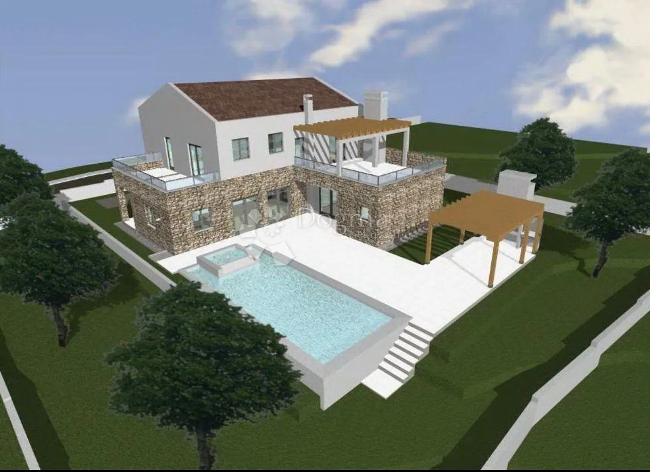 građevinsko zemljište s projektom i građevinskom dozvolom za vilu - slika 13