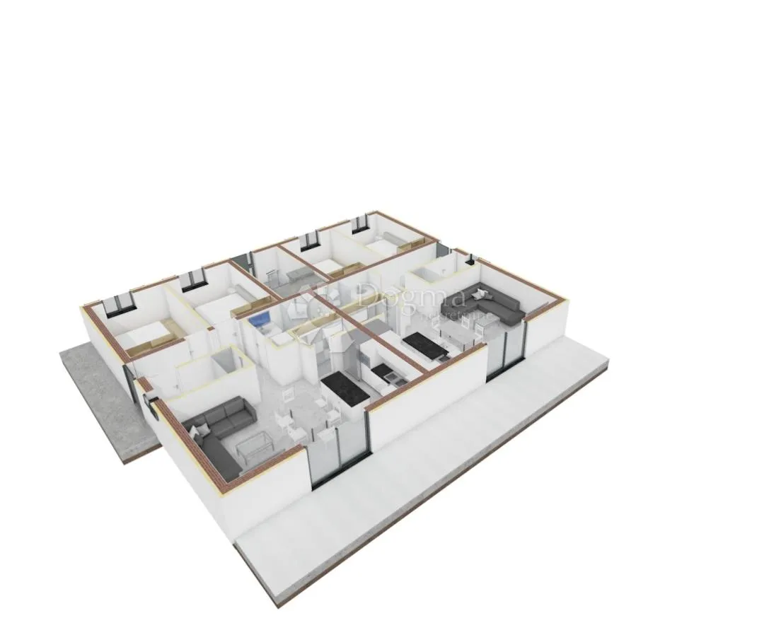 šibenik, luksuzni dvoetažni stan u novogradnji s4, 166 m2 - slika 16