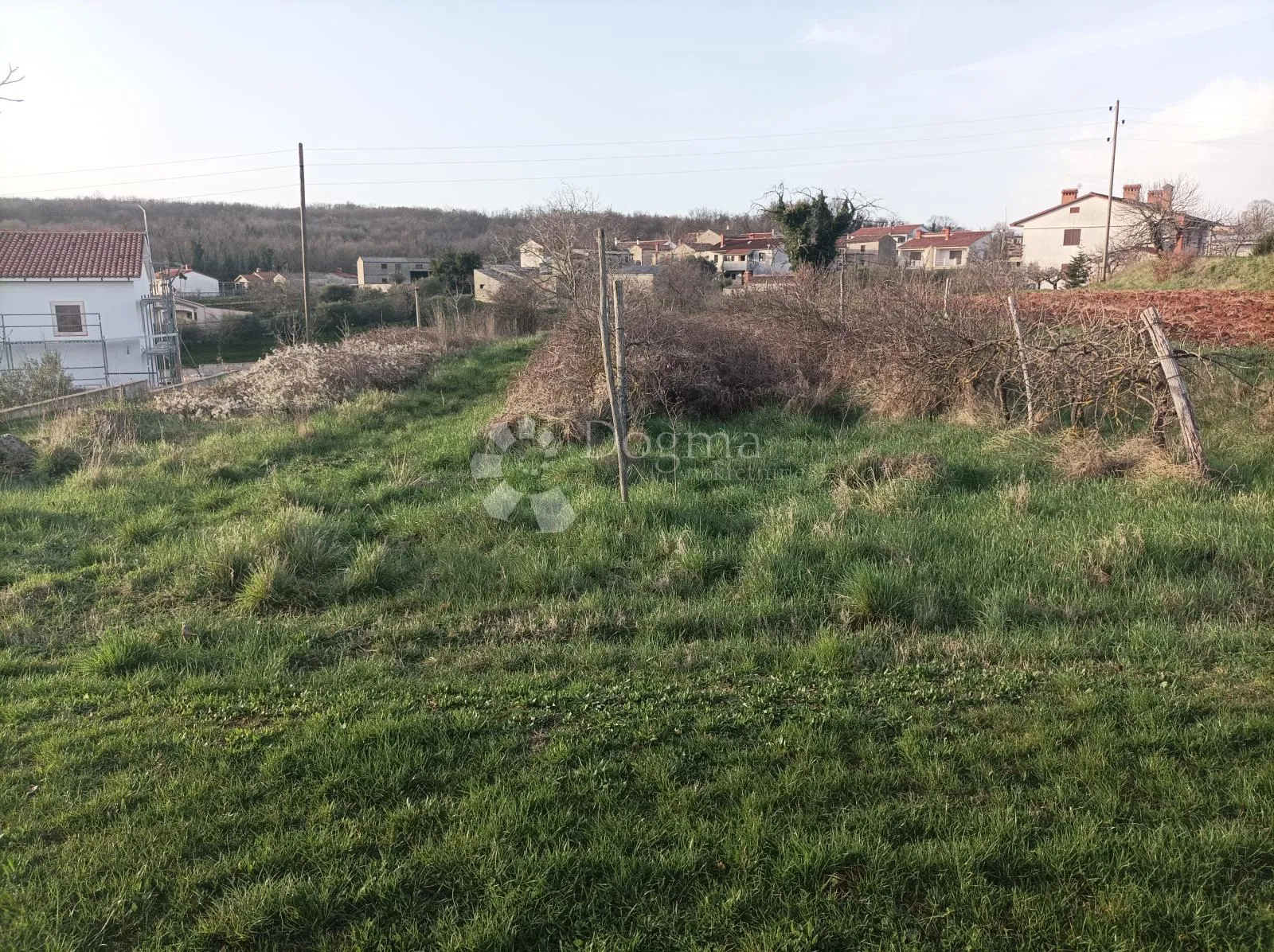 Građevinsko zemljište s pogledom - Cvitići, Barban