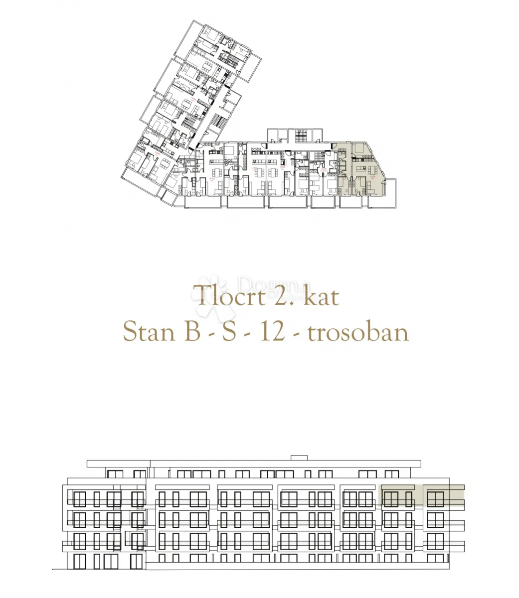 trosoban stan u novogradnji, 2. kat (b-s12) - slika 2