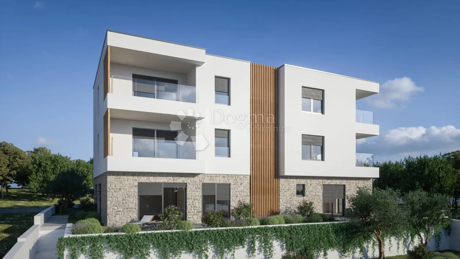 moderan dvosoban stan – pogled na more, brodarica - slika 5