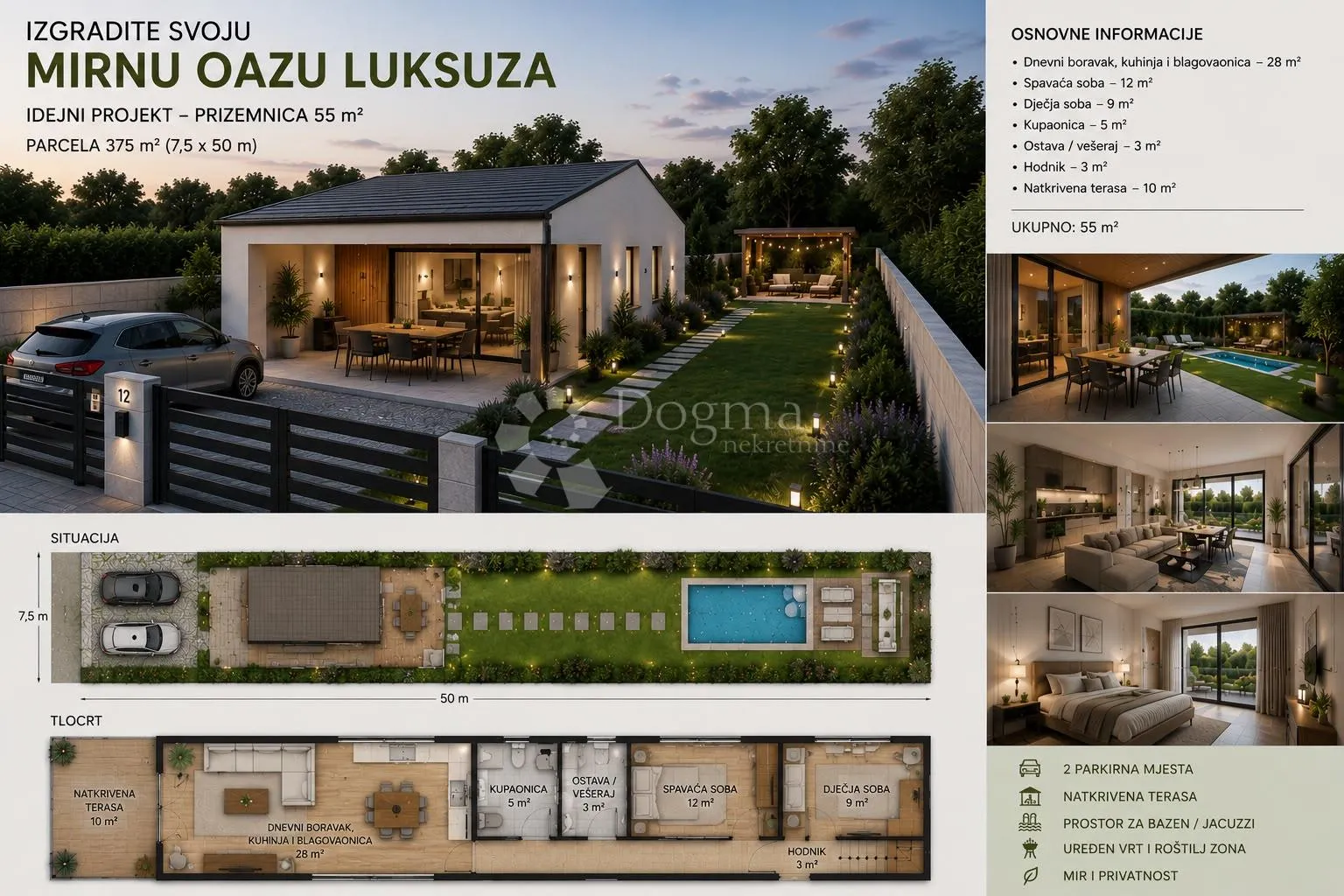 čepin – idealna parcela za moderan obiteljski dom - slika 1