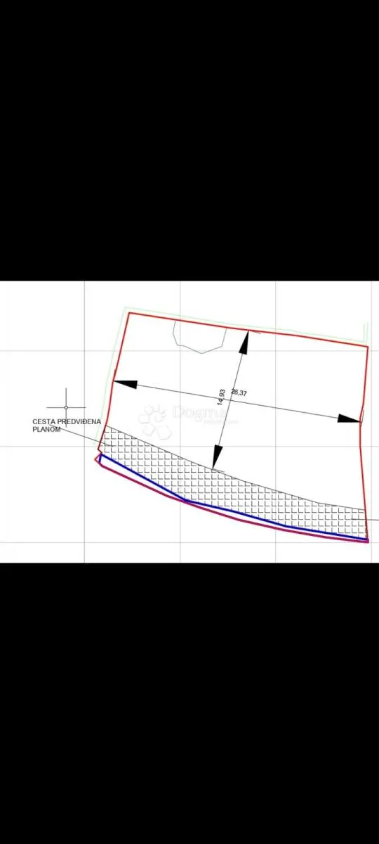 građevinsko zemljište s pogledom na more – čelina, omiš - slika 4
