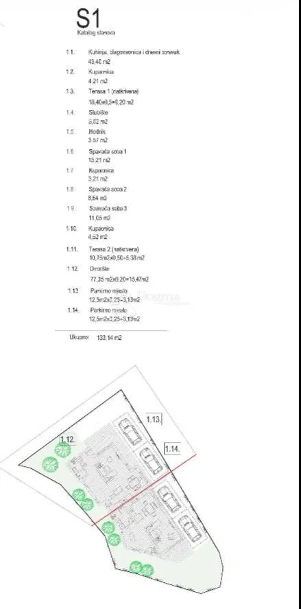 trosobni dvoetažni stan – murter, blizina mora! - slika 8