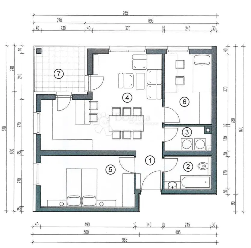 pretprodaja stanova – moderan stan na 2. katu novogradnje, varaždin | 58,75 m² + loggia - slika 8