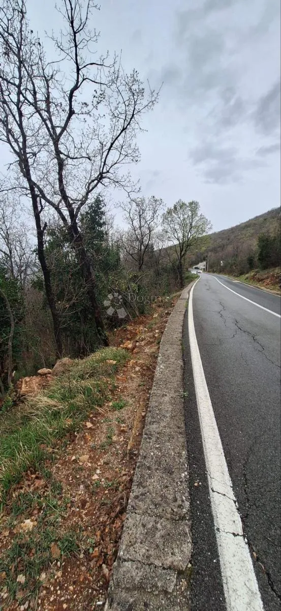 mošćenička draga poljoprivredno zemljište s pogledom na more - slika 3