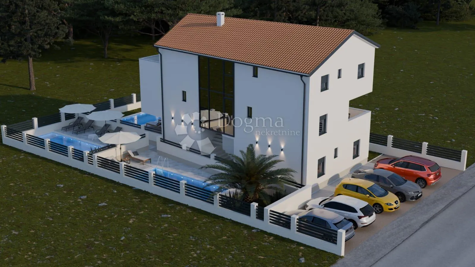 pag, mandre, odlični apartmani sa bazenima - slika 8