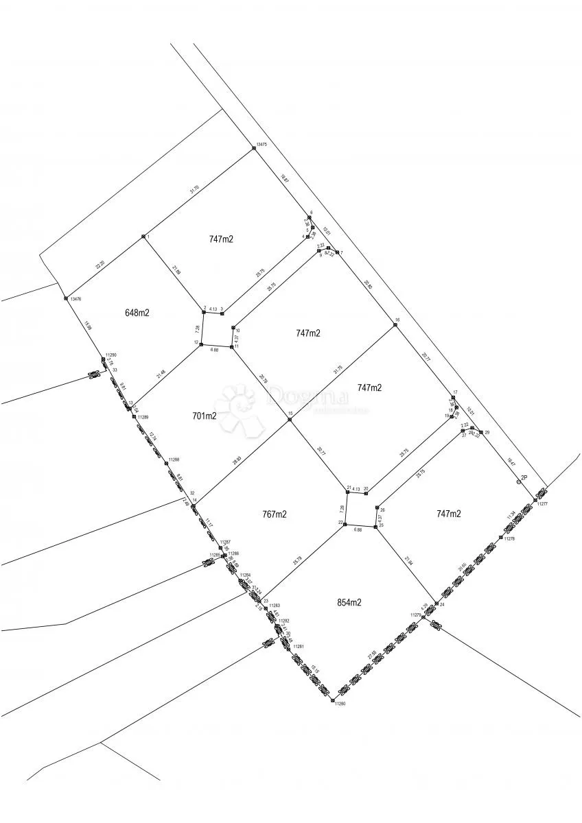 Atraktivno poljoprivredno zemljište – Peroj, 788 m² - Peroj, Vodnjan
