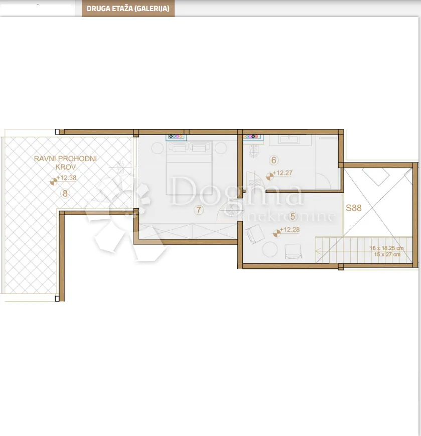 premium dvoetažni apartman, na atraktivnoj lokaciji -s88 - slika 26