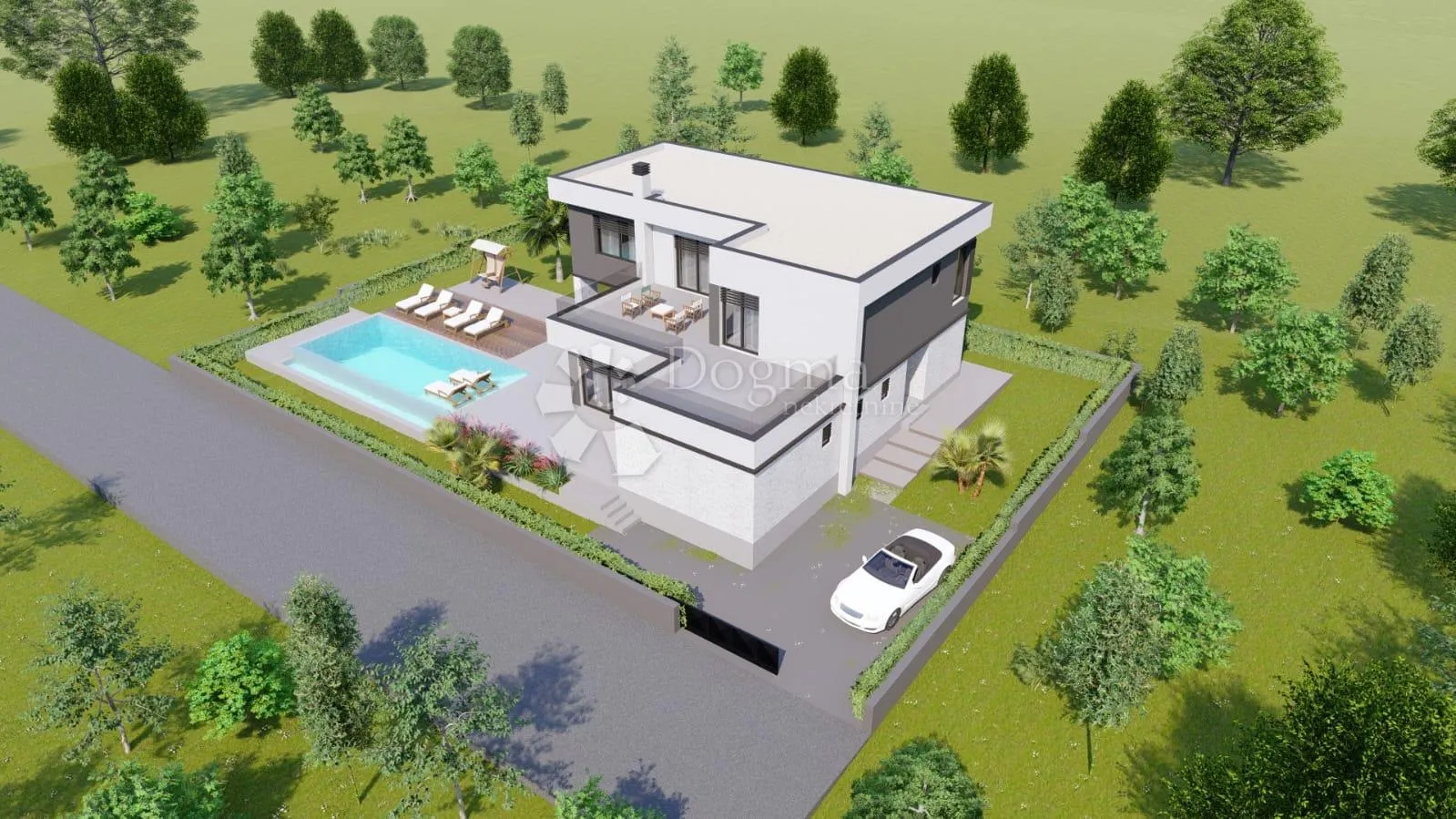 prilika! zemljište s građevinskom dozvolom, infrastruktura na parceli - slika 16
