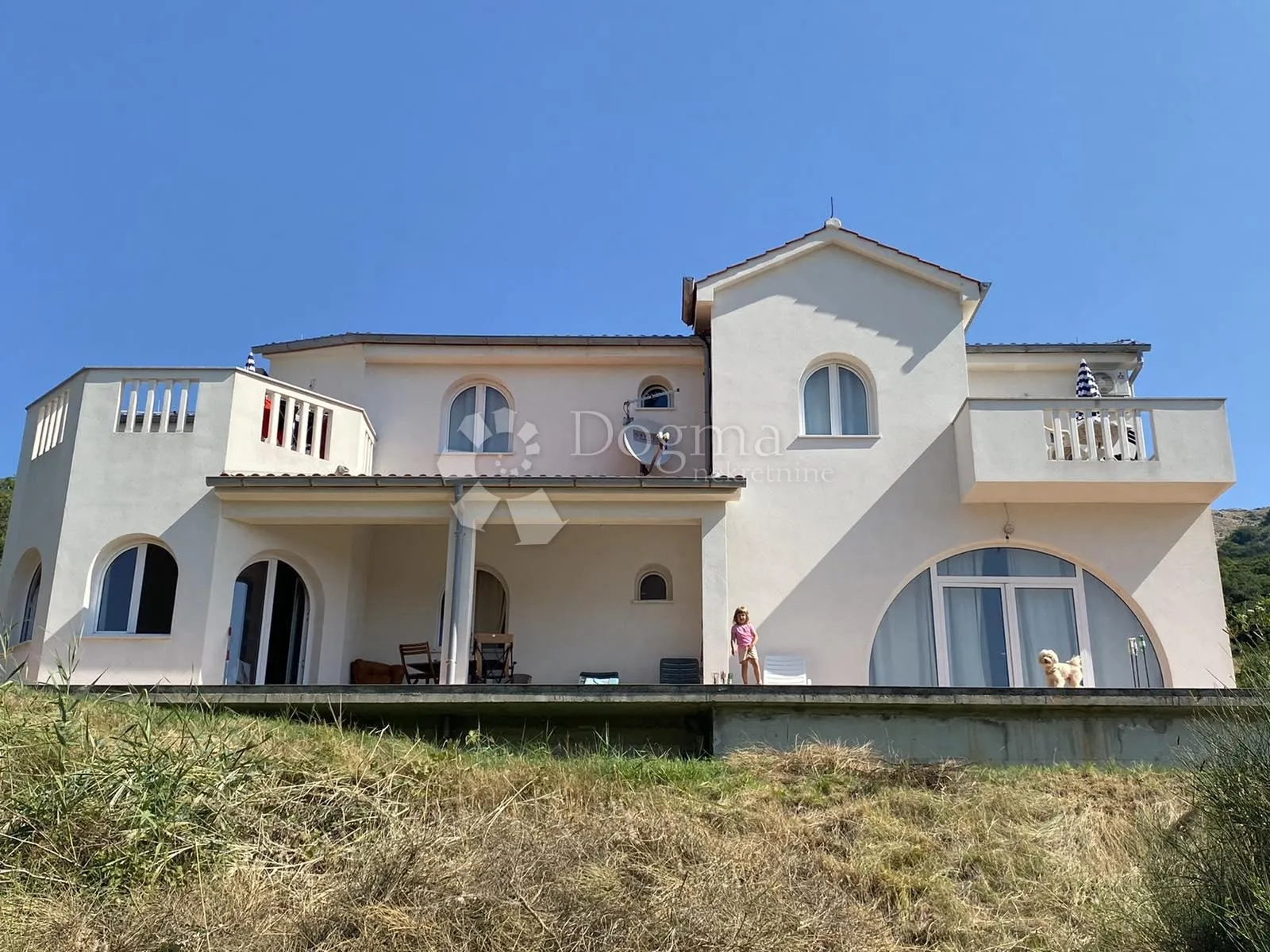 Krk - Baška - Vila S Velikim Stanom I Dva Apartmana