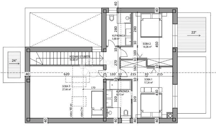 građevinsko zem. s projektom i građ. dozvolom - medulin - slika 5