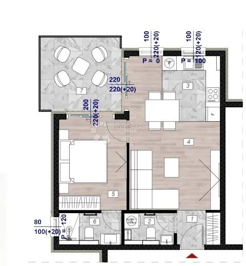 stan s1 – novogradnja povljana - slika 2
