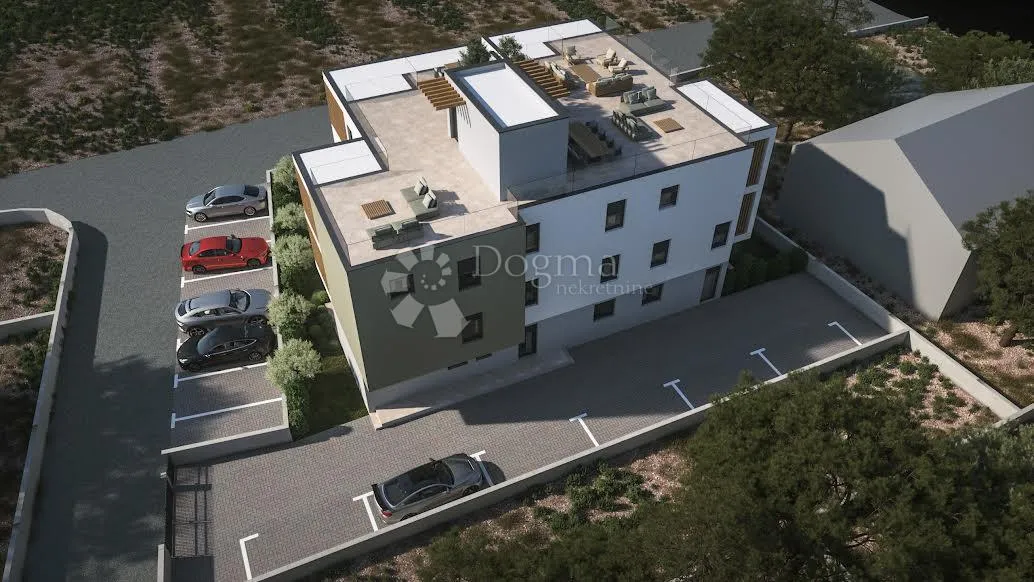 vodice – novi stan s vrtom blizu plaže - slika 12