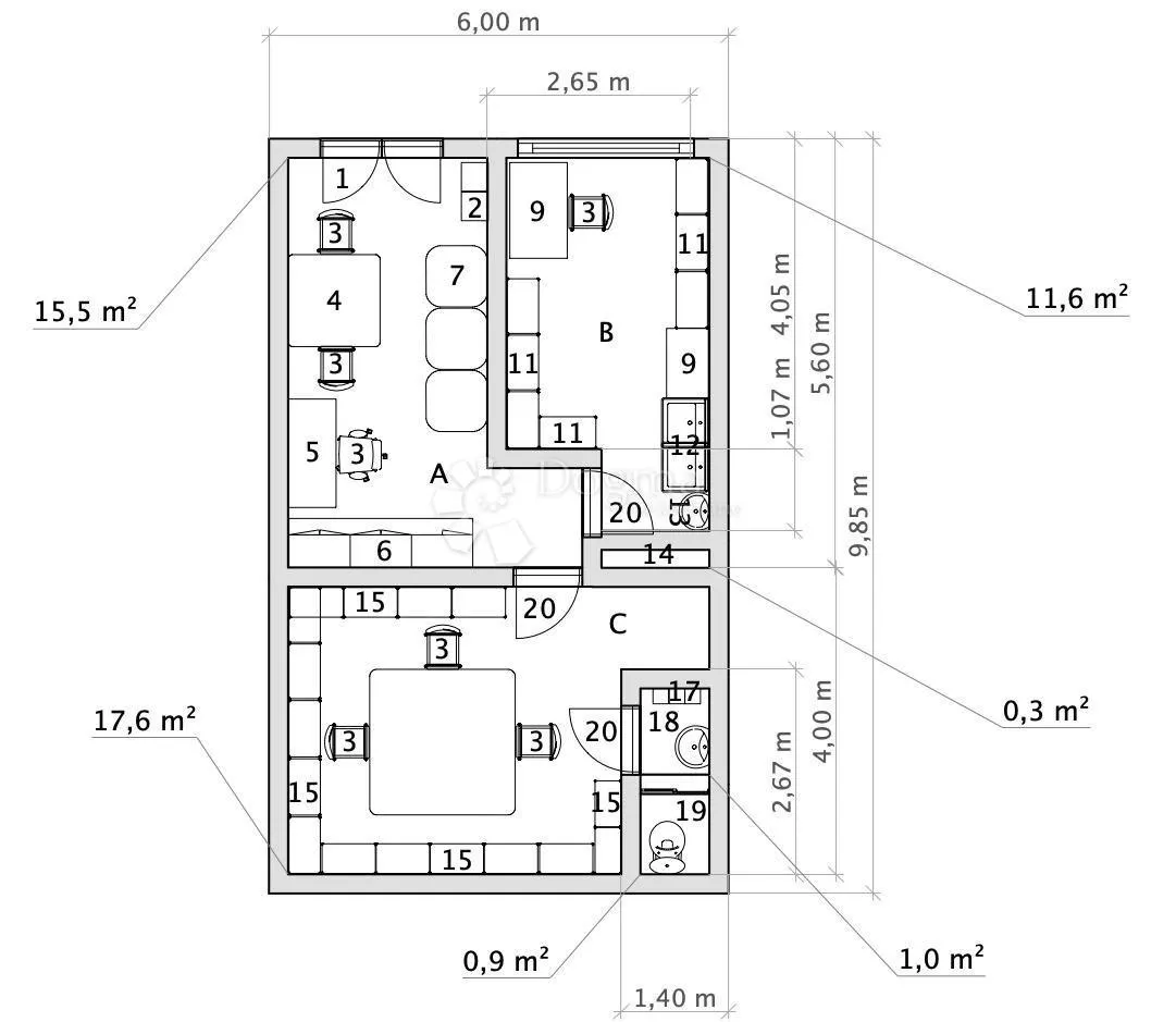poslovni prostor 57,15 m² na odličnoj lokaciji – zavrtnica / branimirova - slika 10