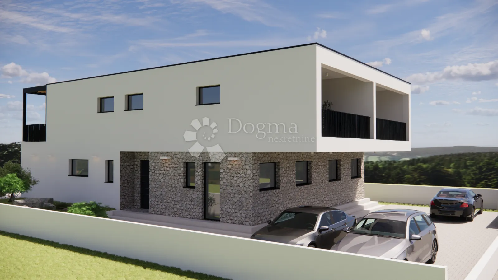 dizajnerska dvojna kuća s 3 spavaće sobe i bazenom, umag - slika 9